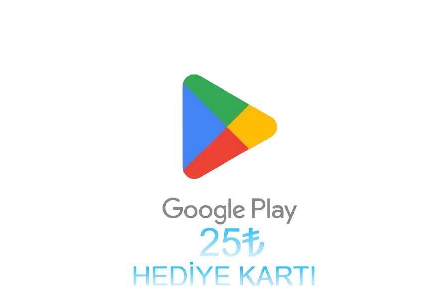 25 TL Google Play Kod