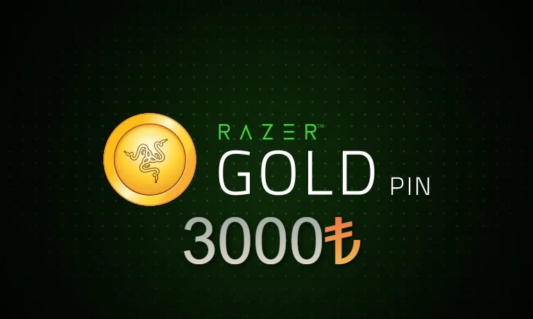 3000 TL Razer Gold