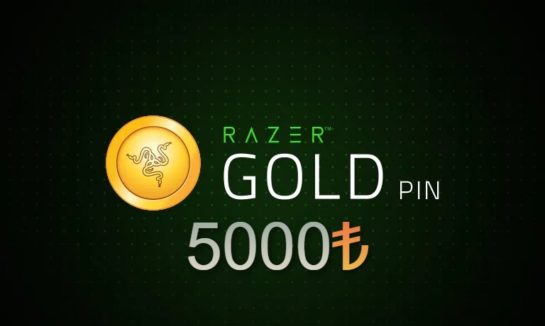 5000 TL Razer Gold